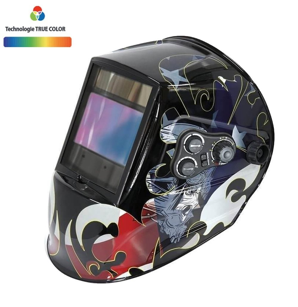 Masque de soudeur LCD ERGOTECH+  5-9 / 9-13 G  TRUE COLOR - DREAM  - GYS