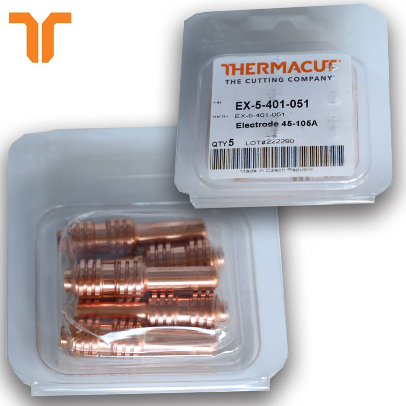5 électrodes pour torche plasma FHT105TT