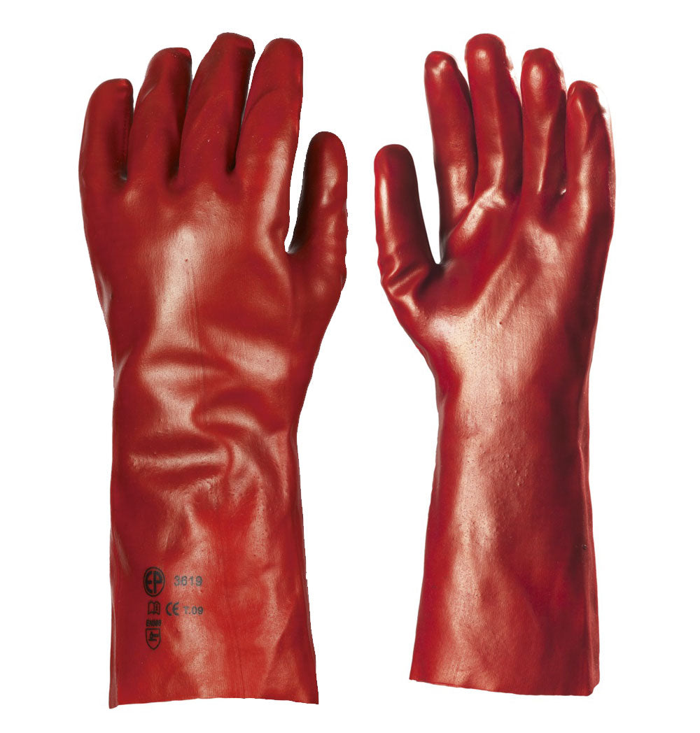 Gant pvc rouge 3620 cover