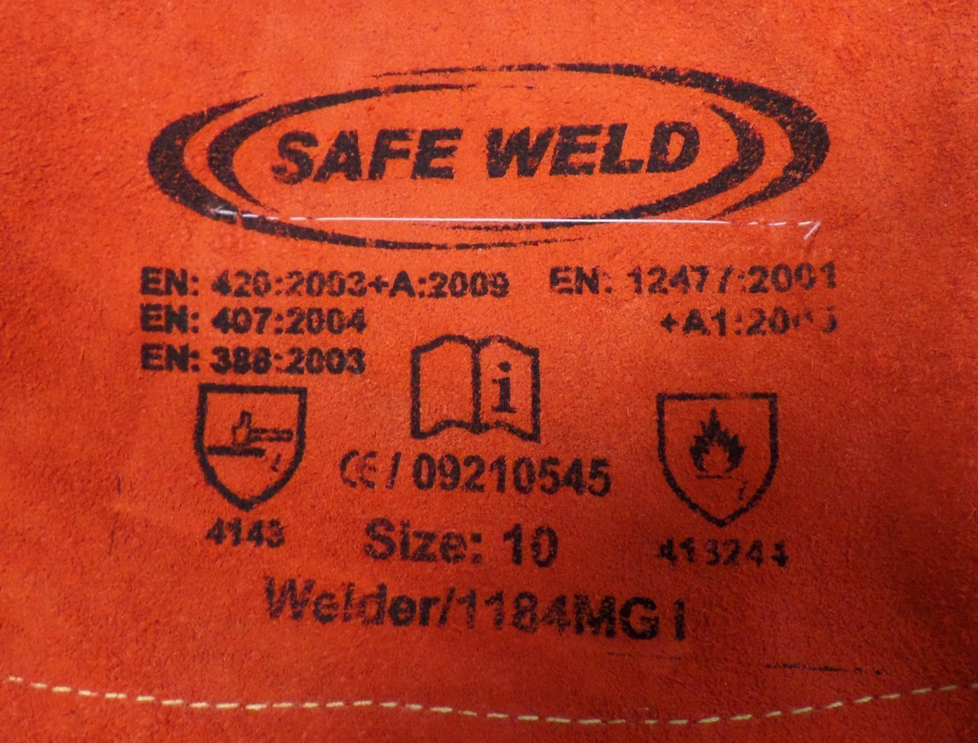 Gants cuir souple spécial MIG/MAG -TIG - TELWIN
