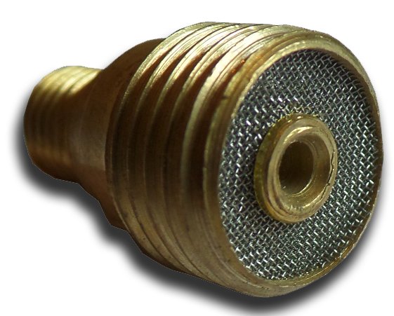 2 Supports pince Ø2,4  GAS LENS pour torches TIG SR9/SRL20/SR20HD