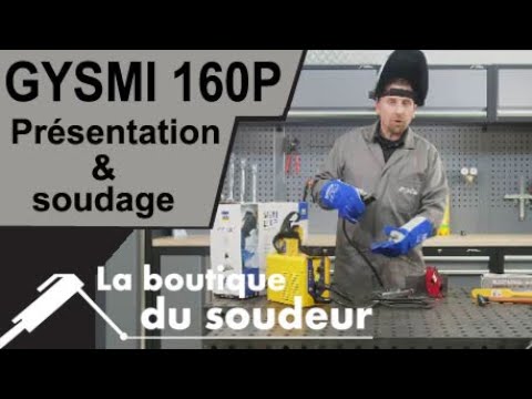 Poste à souder GYSMI E160 - Livré avec masque réglable LCD TECHNO 11 - TRUE COLOR - GYS
