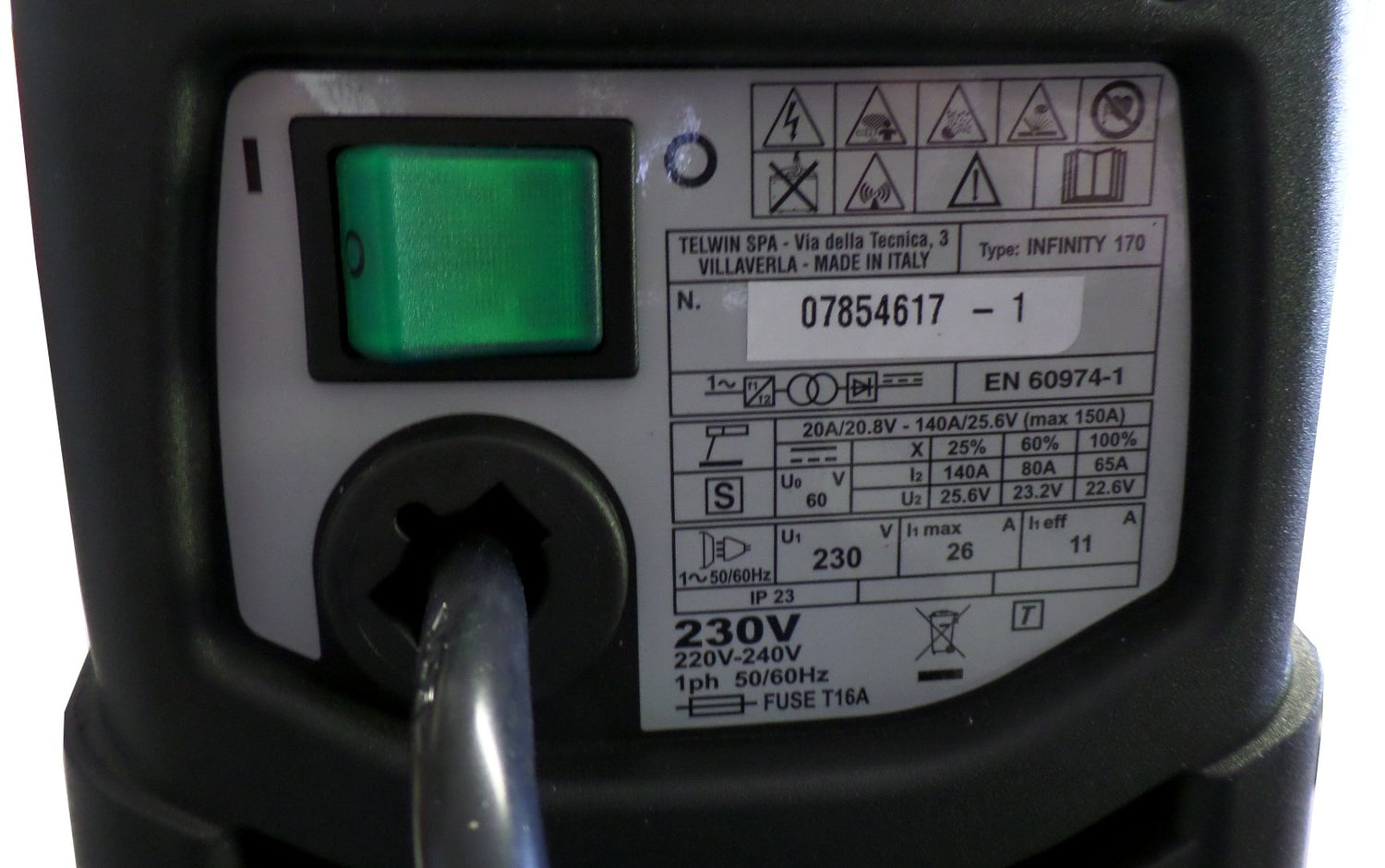 Poste à souder INFINITY 170 - TELWIN