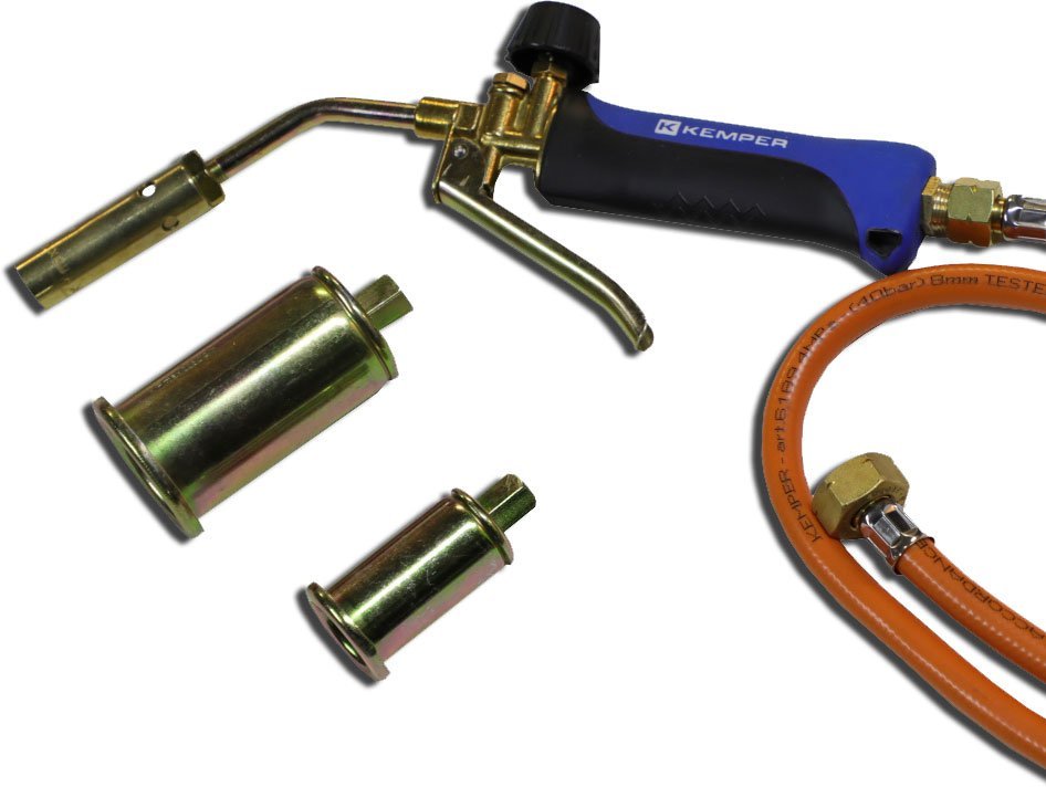 Chalumeau gaz à levier - BUTANE - 1219K2TFKIT - KEMPER
