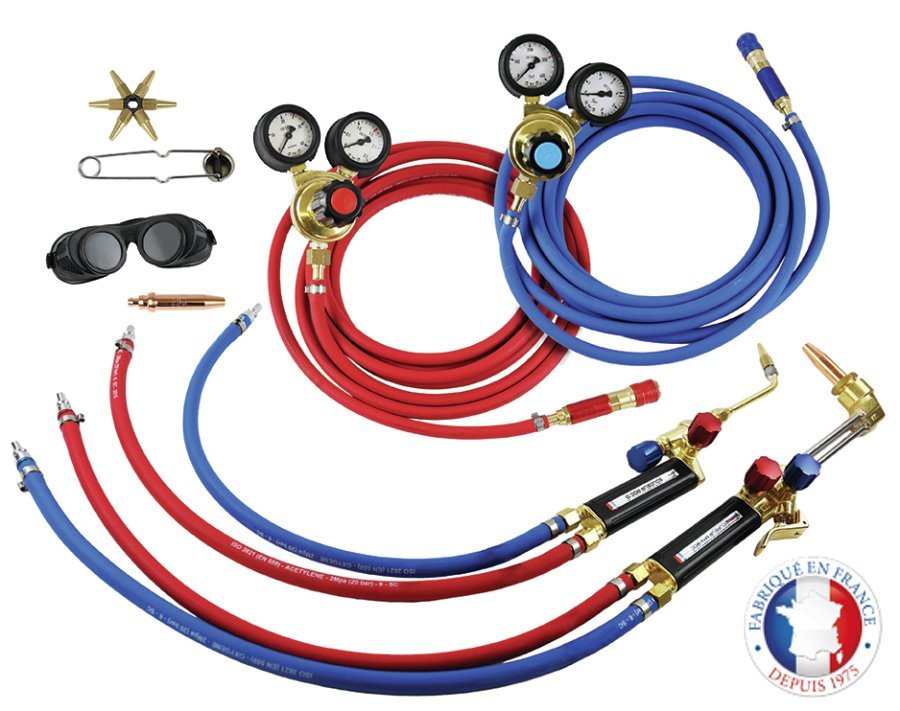 Kit de soudage / coupage économique complet OXY/AD - 5M
