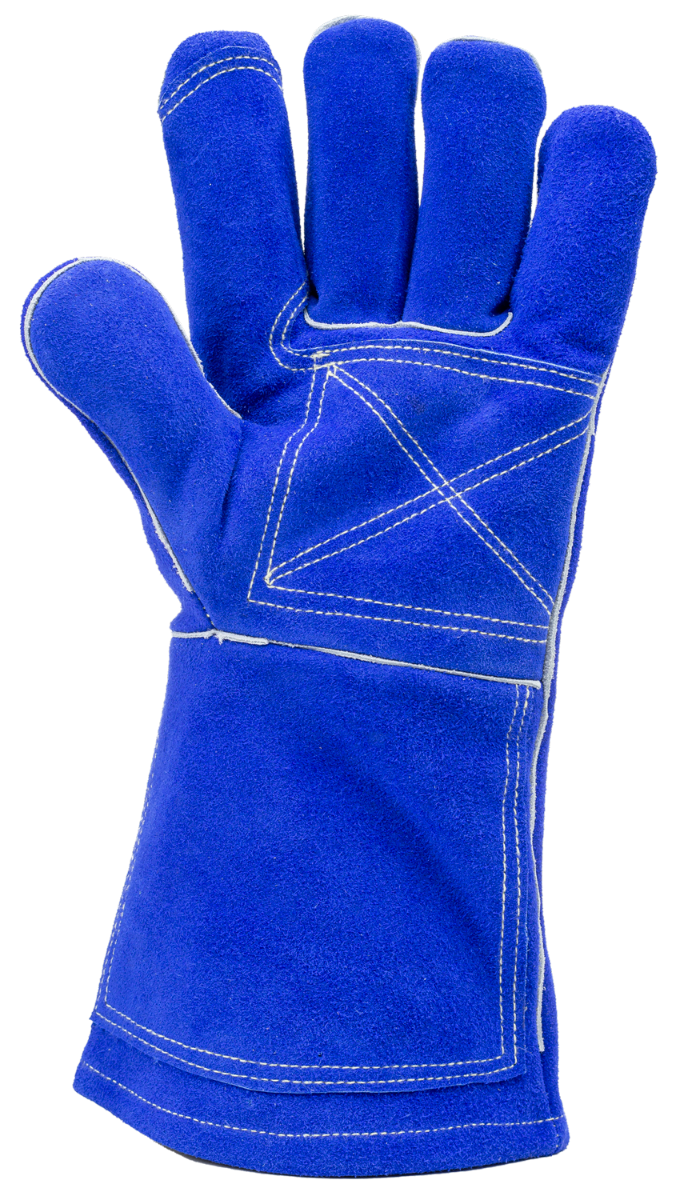 Gants de soudeur 150°C - BLEU
