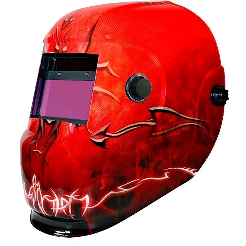 Masque de soudeur LCD DSPRO 5291 REGLAGE 4 / 9 -13 - 2 CAPTEURS - WUITHOM