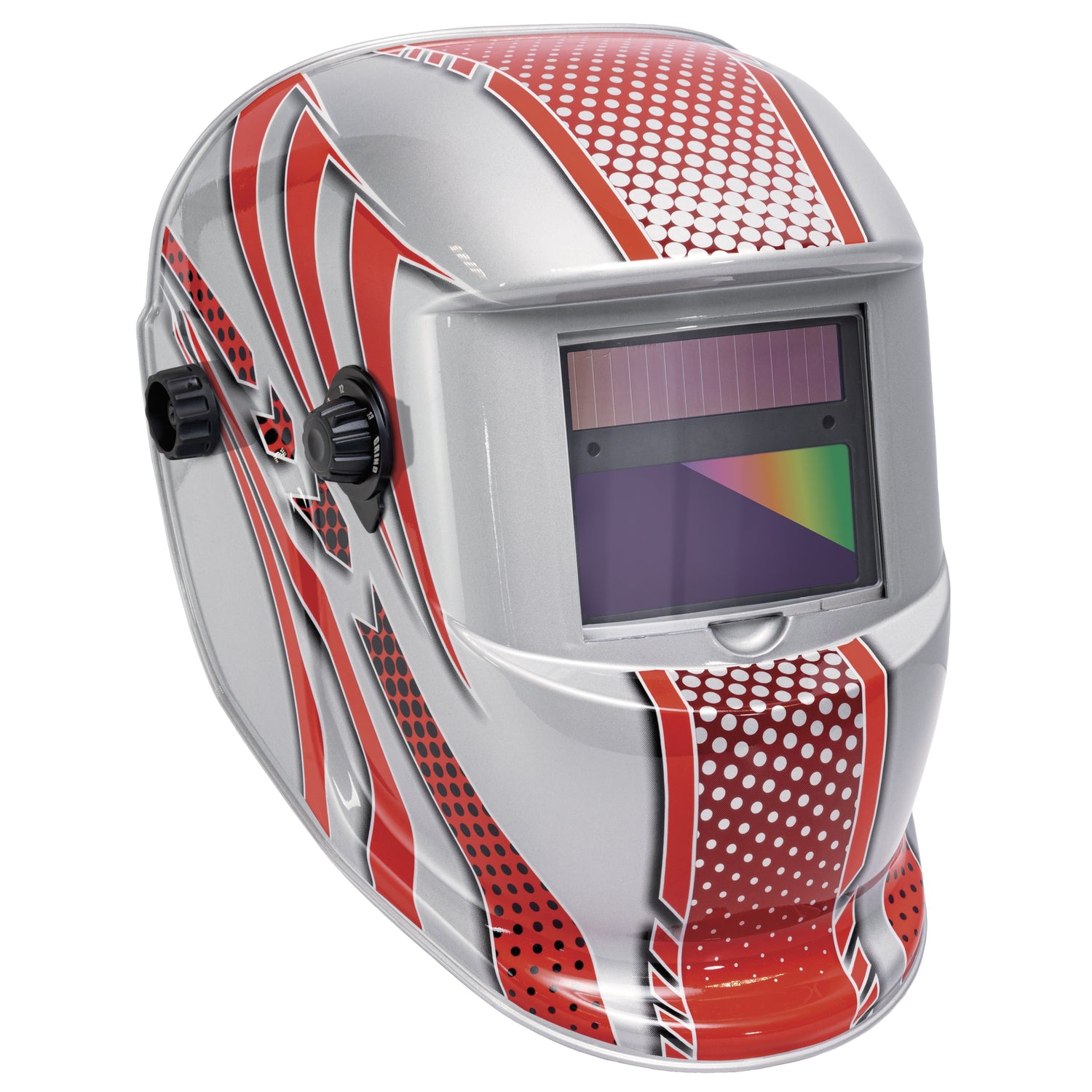 MASQUE DE SOUDEUR VENUS  LCD 9-13G - RED - TRUE COLOR - GYS