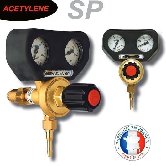Détendeur capoté -  ACETYLENE- MINI ELAN SP - TLS - SERIE COURTE