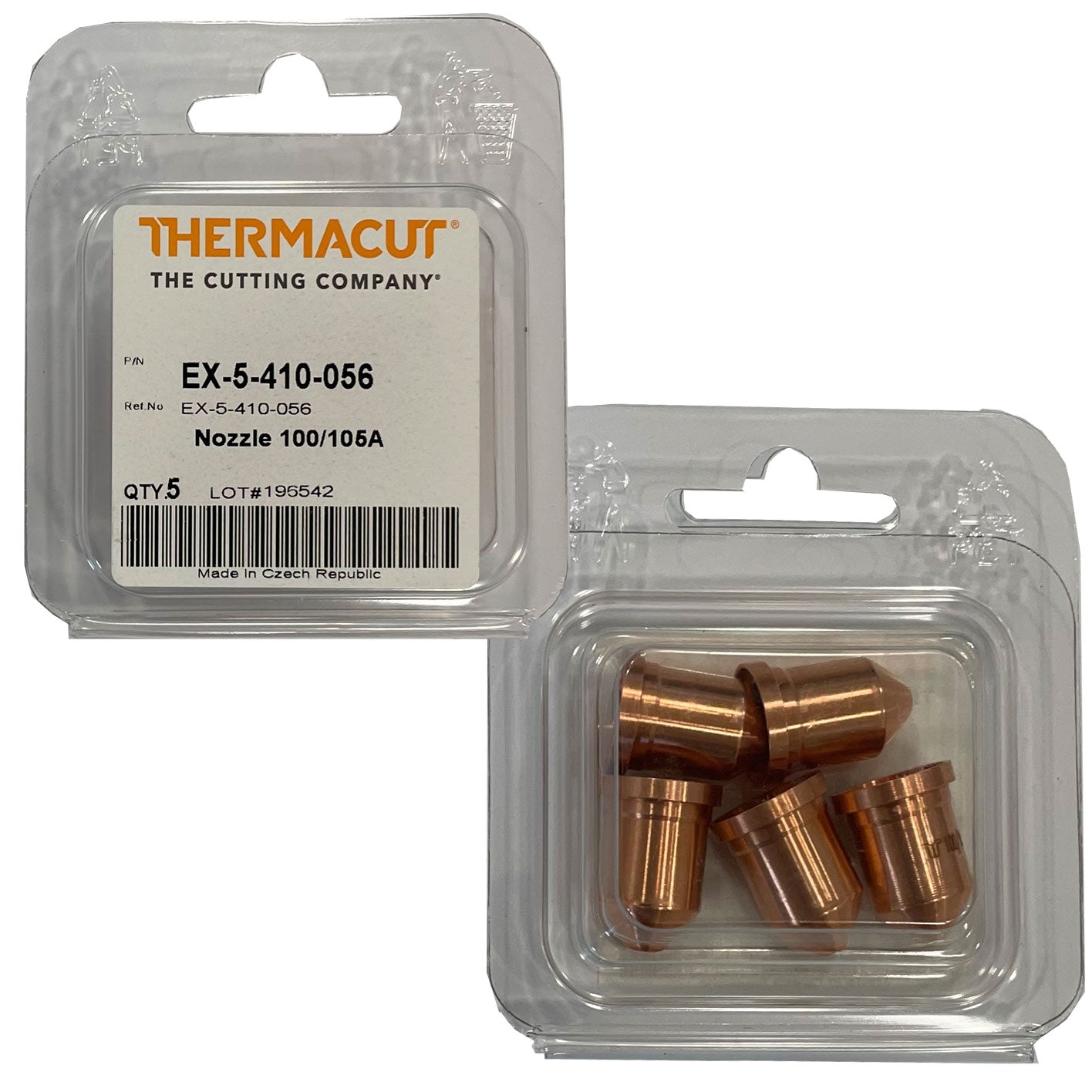 5 Tuyères pour torche plasma FHT105TT - 100/105A -