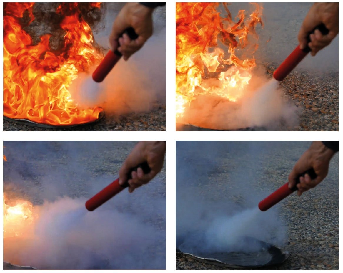 Inhibiteur de flammes 100 secondes