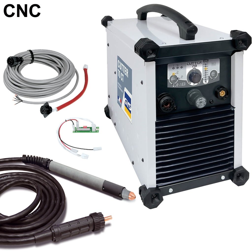 PLASMA CUTTER 70 CT TRI - Avec accessoires CNC - GYS