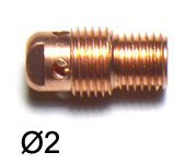 Support pince et buse Ø2 pour torches TIG SR9/SRL20/SR20HD