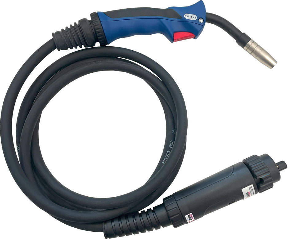 Torche MIG 150 A  ACIER  MB15 - GRIP - 4M - BINZEL