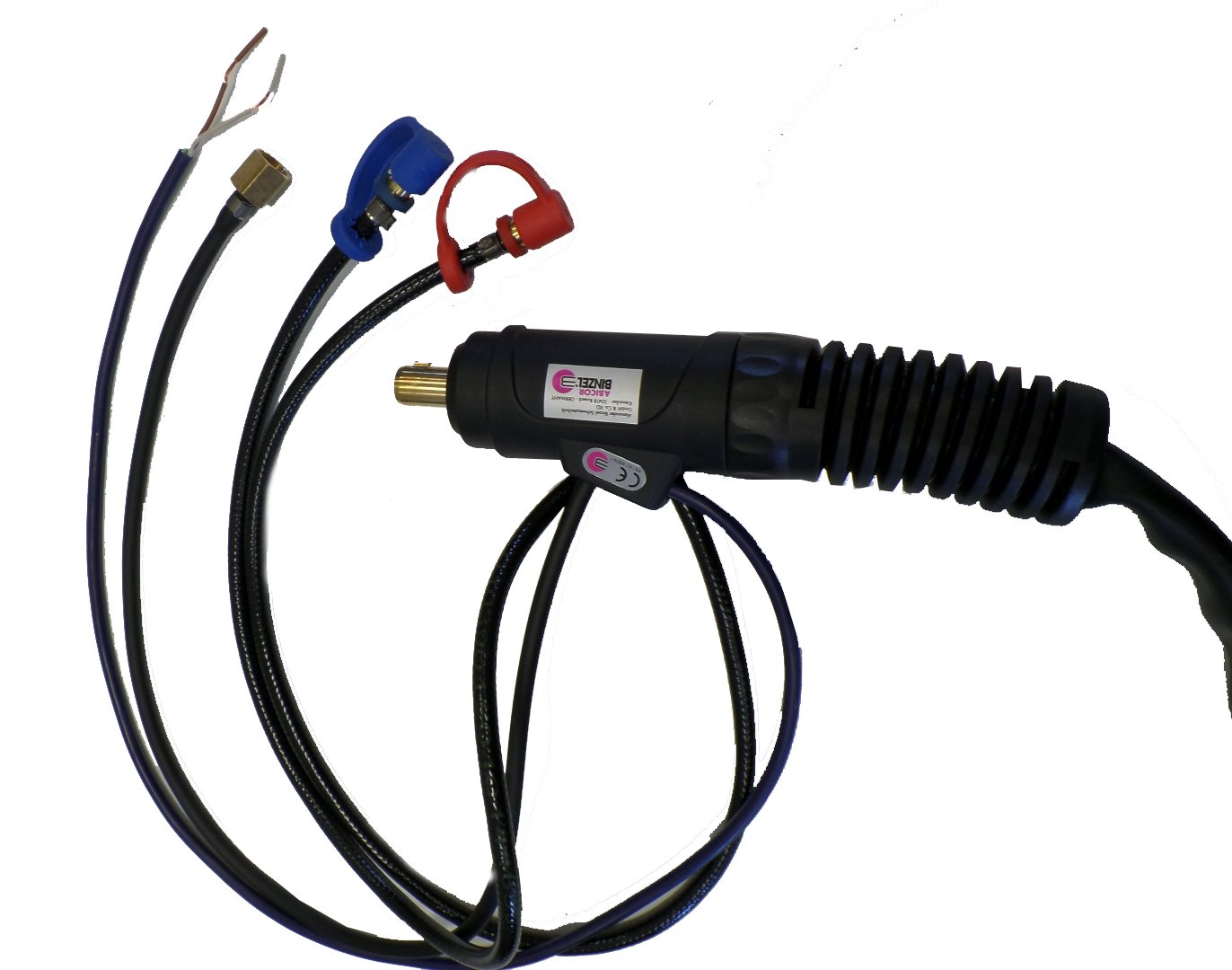 Torche TIG SR20 liquide à lamelle - 4M - connecteur 35/50