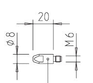 6  M6 - Pour torche 250 / 350 A