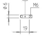 8  M6 - Pour torche 150 A