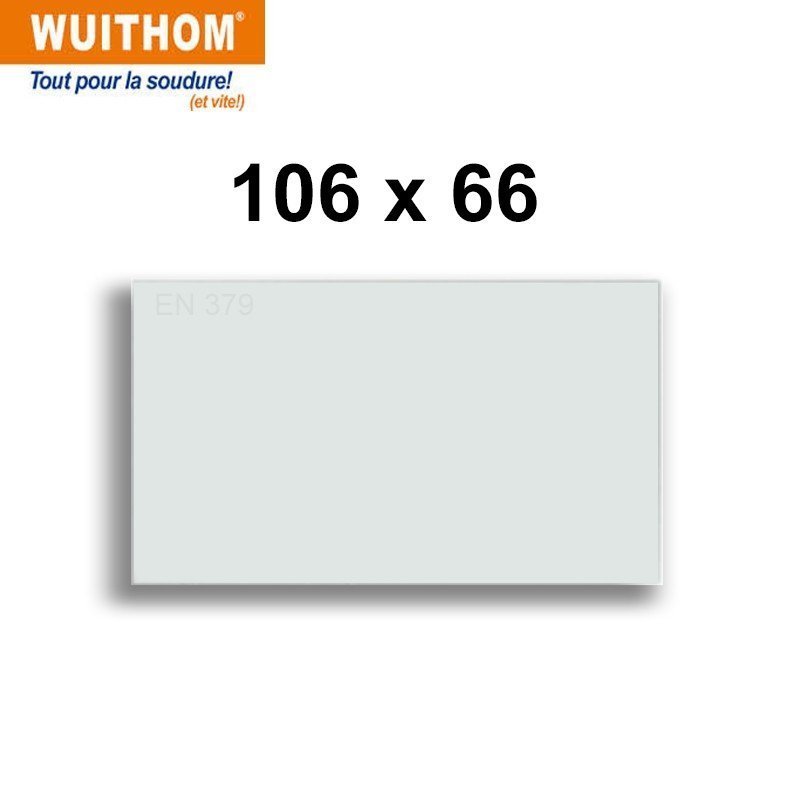 10 Écrans de garde -  Intérieur 106 x 66 mm  pour masque NEOPRO 7451 TC