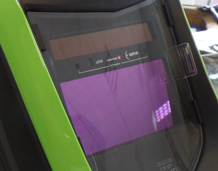 Masque de soudeur OPTREL P550 NEO VERT