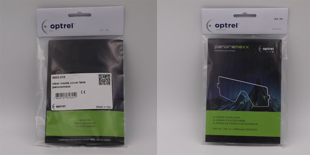 5 Écrans de garde -  Intérieur -  pour masque OPTREL PANORAMAXX
