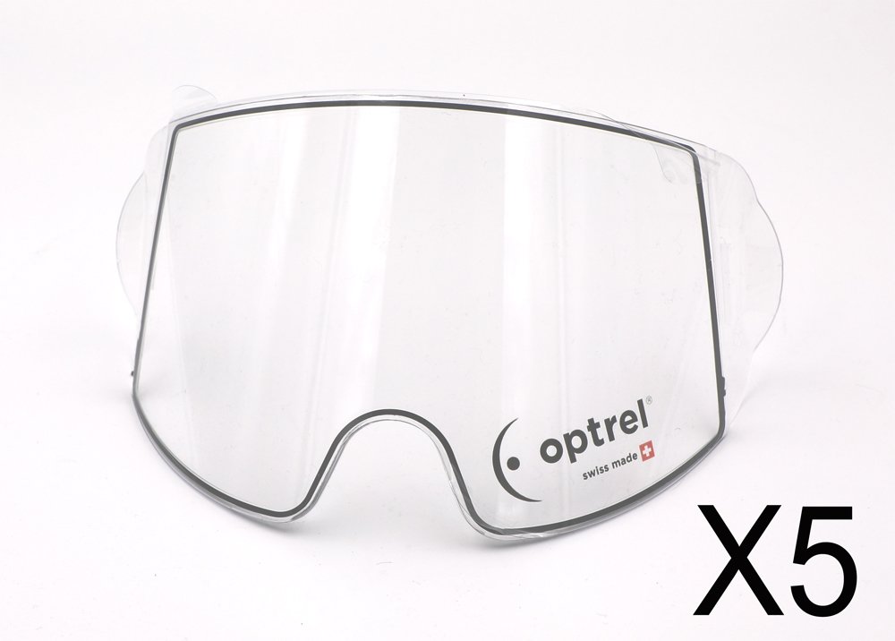 5 Écrans de garde -  Extérieur -  pour masque OPTREL PANORAMAXX